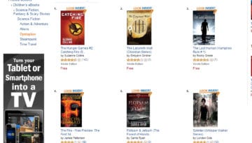 Emilyann Girdner #2 Amazon Best-Seller Next to Catching Fire