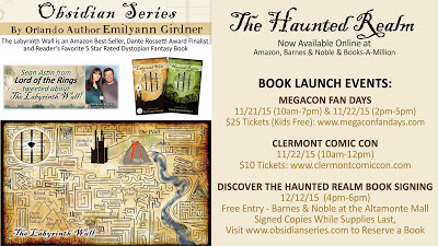 The Haunted Realm book launch event dates