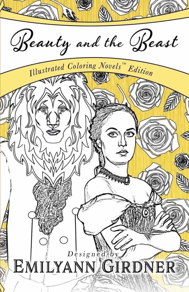 Beauty and the Beast Coloring Novel