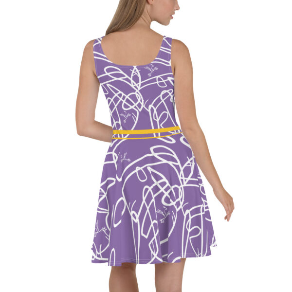 Phoenix by Emilyann Allen purple skater dress