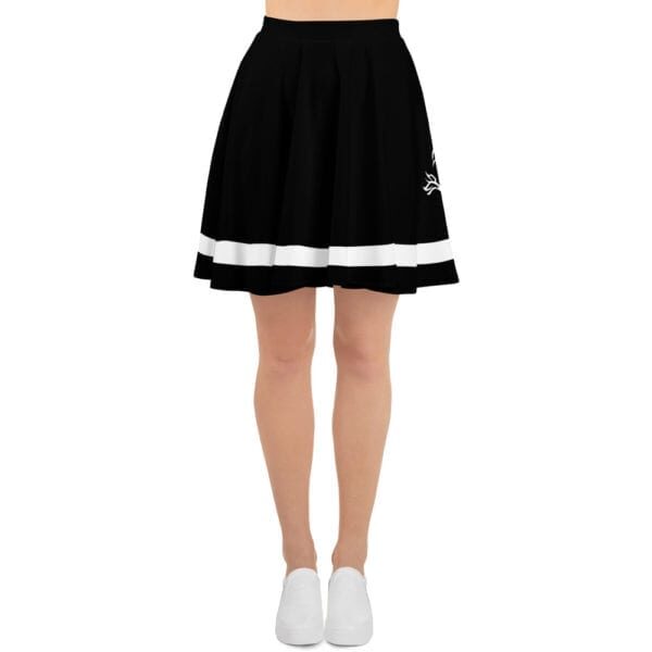 Phoenix by Emilyann Allen Skater Skirt Black