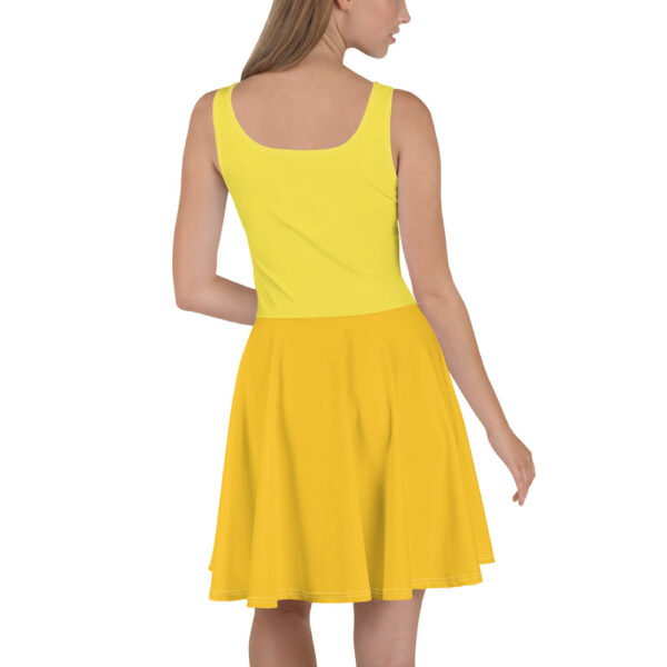 Beauty and the Beast Best Coloring Novels TM Love Skater Dress Yellow
