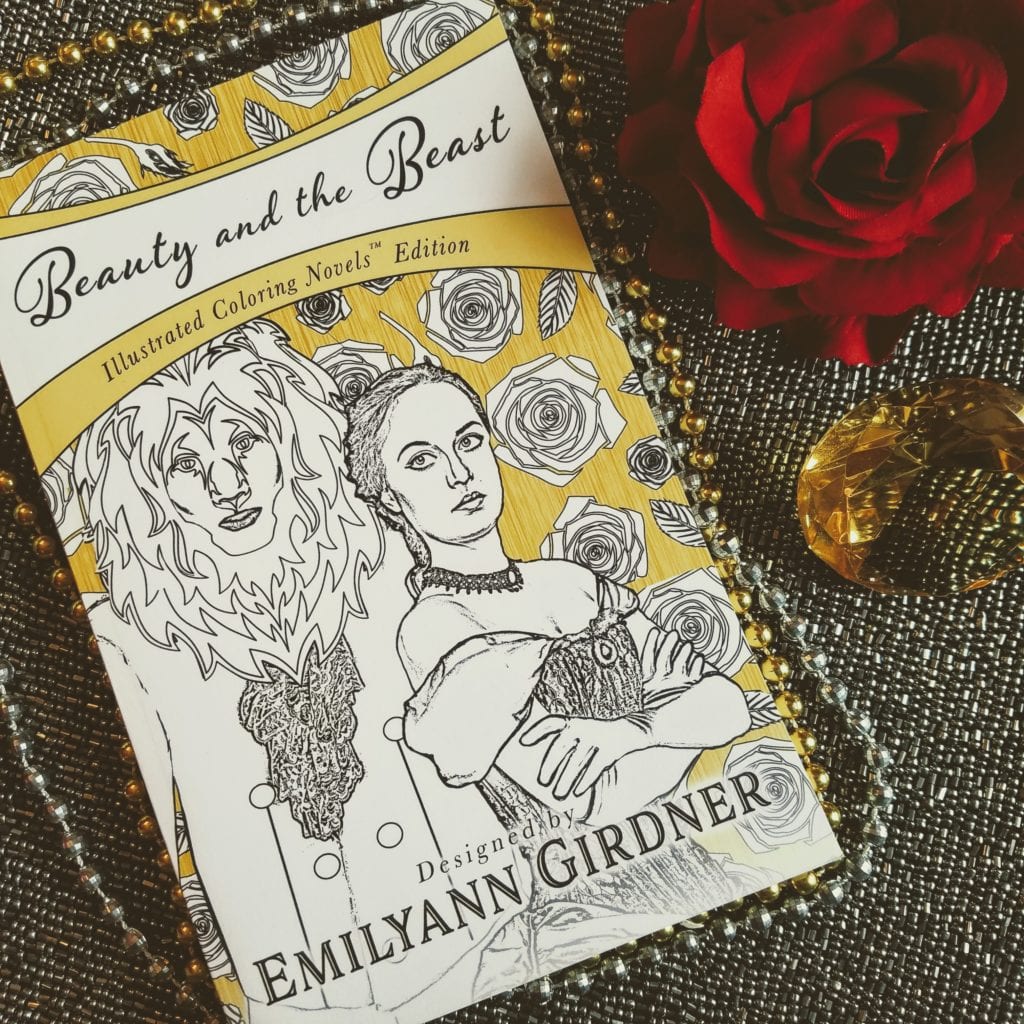 Beauty and the Beast Coloring Novel Edition