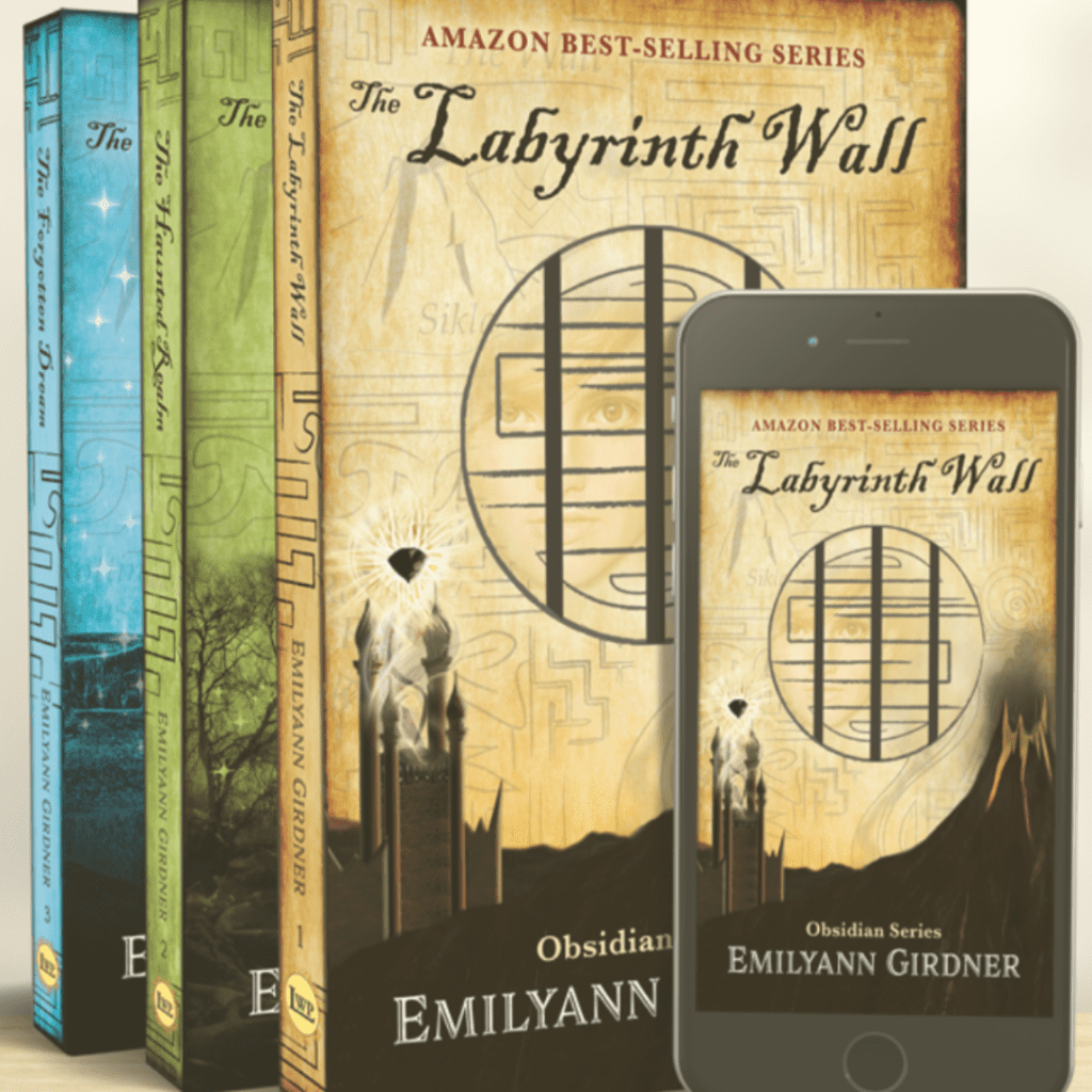 Obsidian Series YA Fantasy Books by Emilyann Girdner Allen Phoenix