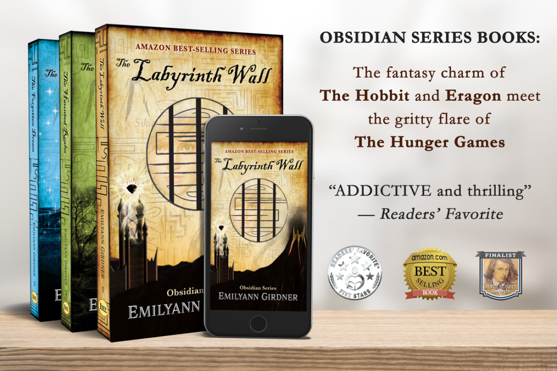 Obsidian Series Fantasy Books The Labyrinth Wall