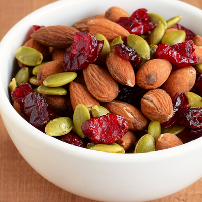 Healthy trail mix list